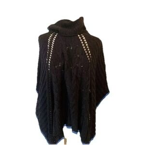 Rochelle Sweater Black Size Xl knit Whimsigoth Grung Long Sleeve